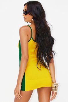 Available In Yellow. Mini Tank Dress Scoop neckline Spaghetti straps Front graphic Contrast trim Stretch Disclaimer: Due To The Printing Process A Difference In Saturation May Occur. Each Garment Is Unique. 95% Cotton 5% Spandex Imported | Best of Brazil Mini Tank Dress in Yellow size 3X by Fashion Nova Fitted Summer Dress With Tank Straps, Fitted Multicolor Spaghetti Strap Tank Top, Summer Stretch Dresses With Tank Straps, Fitted Green Camisole With Spaghetti Straps, Summer Dresses With Stretch And Tank Straps, Stretch Summer Dress With Tank Straps, Bodycon Scoop Neck Tank Top For Summer, Summer Bodycon Tank Top With Scoop Neck, Fitted Mini Dress With Tank Straps For Summer