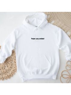 ⭐️ Sweatshirts, Dear Person Behind Me Hoodie Fall Slogan Hoodie Top, Winter Slogan Hooded Top, Winter Hooded Tops With Text Print, White Hoodie With Text Print For Winter, White Text Print Hoodie Tops, White Text Print Hoodie, White Text Print Hoodie For Winter, Long Sleeve Hoodie With Slogan For Spring, White Slogan Hoodie For Fall