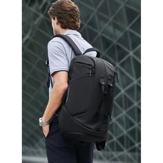 Techwear Backpack "Nomiya" - TECHWEAR STORM™ Business Anti-theft Nylon Backpack, Functional Backpack Bags For Commuting, Multifunctional Anti-theft Backpack For On-the-go, Commuting Backpack Laptop Bag, Functional Commuting Backpack, Versatile Travel Backpack With Anti-theft Pocket, Nylon Anti-theft Backpack For Commuting, Multifunctional Backpack Shoulder Bag For Commuting, Multifunctional Shoulder Backpack For Commuting