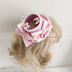 Hallow Out Bow Hairpin Sweet Lolita Hat Condition: Brand NewColor:Pink/Purple/YellowSize: One Size(Diameter-13cm/Height-5cm)Material:  Bow+laceSuitable season:Summer/Spring/Autumn/WinterPopular elements: Lace and flowersOccasion : Lolita Tea Party/Wedding/Birthday/Holiday/Anniversary Celebration/Anniversary Celebration Cute Spring Party Hair Accessories, Cute Spring Hair Accessories For Parties, Cute Party Headpieces, Pink Hair Bow Accessories For Spring, Pink Bow Hat For Spring, Spring Pink Hair Accessories With Bow, Cute Mini Hats For Spring Parties, Cute Mini Hats For Summer Parties, Pink Summer Hat With Bow