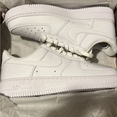 Brand New And Can Also Trade Nike Air Force Mid, White Nikes, Nike Air Force, Womens Shoes Sneakers, Nike Women, Nike Shoes, Shoes Sneakers, Brand New, Nike