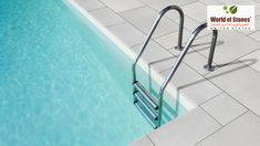 Castle Grey coping tiles Grey Pool, Pool Coping Tiles, Coping Tiles