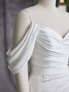 Cezanne Detachable Cap Sleeves by Sottero and Midgley - Add Sleeves To Spaghetti Straps, Satin Bridal Dress, Bridal Closet, Sottero And Midgley Wedding Dresses, Sottero Midgley, Sottero And Midgley, Short Engagement, Designer Wedding Gowns, Wedding Dress Accessories