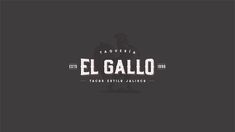 the logo for el galloo