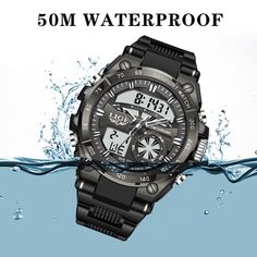 Dear friendsWelcome to the FOXBOX dropshipping Watch StoreLIGE is an original Chinese brandFaster logistics, better service and the best quality are the essence of our brand.[CHOOSE FOR YOU]This is a quartz men's electronic dual displayThere are four colorsMen's watch for all scenesThis watch is of high quality and we promise to provide a 2-year warranty.[Welcome to dropshipping]1. We support direct selling and cooperate with many direct selling.2. We are pleased to be able to sell our brand wat Mens Digital Watches, Direct Selling, Military Watches, Waterproof Led, Sports Watch, Quartz Clock, Big Sale, Digital Watch, Black Rose