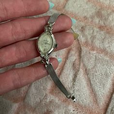 14k White Gold Antique Victorian Watch, Needs Battery Silver Watch Women, Victorian Watch, Guess Women Watches, Skagen Watches, Silver Watches Women, Gold Michael Kors Watch, Rhinestone Watches, Watches Women, Cuff Watch