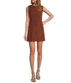 Women's Contemporary Clothing | Dillard's Short Office Dress, Casual Wedding Guest Dresses, Buttoned Dress, Antonio Melani Dress, Fall Fashion Dresses, Contemporary Dresses, French Connection Dress, Office Dress, Daytime Dresses