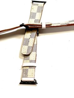 iWatch band. Wide straps with snap closure. Adjustable Rectangular Black Watch Band, Adjustable Black Rectangular Watch Band, Classic Adjustable White Watch Bands, Brown Adjustable Watch Bands, Brown Adjustable Rectangular Watch Bands, Designer Rectangular Bracelet Strap Watch Bands, Designer Rectangular Leather Strap Watch Bands, Apple Band, Apple Watch Band