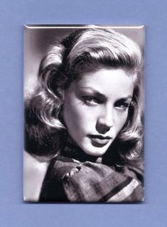 LAUREN BACALL *2X3 FRIDGE MAGNET* ACTOR FILM STAR BEAUTY HOLLYWOOD VOICE MODEL Bogie And Bacall, Bogart And Bacall, Hairstyle For Women, Old Hollywood Glam, Pin Up Hair, Lauren Bacall, Hair Blog, Vintage Film, Old Hollywood Glamour