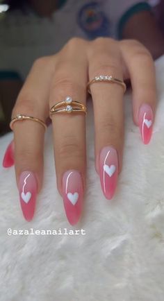 Become a fashion icon with these 25 stunning nail designs! Perfect for 2024, these trends are a must-try for any nail enthusiast. Save this pin for endless inspiration and flaunt your style! 💅✨ #NailDesigns #Fashionista Pink Acrylic Nails, Heart Nails, Fancy Nails, Dope Nails, Short Acrylic Nails, Best Acrylic Nails