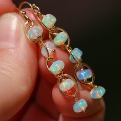 Ethiopian Opal Earrings Welo Opal Earrings Fire Opal Earrings Genuine Opal Dangle Earrings 14K Opal Gold Chain Earrings Small Opal Earrings (24172 - 3) Handmade Opal Drop Earrings, Fusion Wire Wrapped Dangle Jewelry, Gold Opal Hoop Jewelry, Gold Hoop Opal Jewelry, Fusion Style Wire Wrapped Drop Earrings, Hypoallergenic Opal Dangle Jewelry, Gold Hypoallergenic Opal Jewelry, Hypoallergenic Gold Opal Jewelry, Gold Opal Drop Earrings