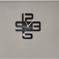 a clock that is on the side of a wall