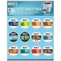 maud's coffee variety pack