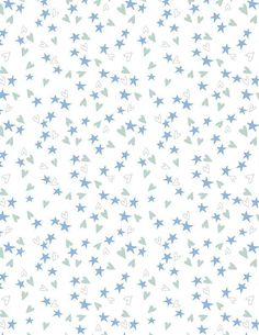 blue and white stars on a white background