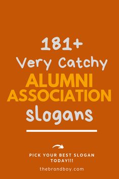 Here are some Best Alumni Association Slogans for your Inspiration. College Alumni Events Ideas, Alumni Events Ideas, Alumni Event Ideas, Alumni Engagement, Funny Taglines, School Slogans, Alumni Homecoming, Two Word Quotes, Alumni Reunion