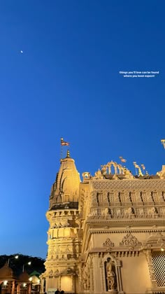 the top of a building with a clock on it's side