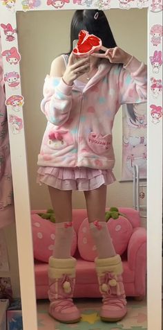 Cutecore Boy Outfit, Fairykei Outfit, Cutegore Outfit, Jojifuku Outfit, Bear Sanrio, Mother Garden, Kawaii Outfit