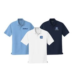 Micro mesh performance polo embroidered with your choice of The Citadel designs on the left chest. Color Choices: Graphite, Carolina Blue, Navy, White Design Choices: The Citadel logo or the Citadel C Our durable, moisture-wicking Dry Zone polo--now with UV protection. An exceptional value, this breathable mesh polo also resists snags. 4.5-ounce, 100% polyester double knit pique UPF rating of 30 Tag-free label Flat knit collar 3-button placket Pearlized, dyed-to-match buttons Open hem sleeves Side vents Unisex Sizes XS-4XL NO RETURNS or EXCHANGES. All of our items are embroidered once you place the order so we are unable to accept returns or exchanges.  Please message us with any questions about the product.  We are happy to help.  Our hours or operation are Monday to Friday 8am - 4pm PST. Team Spirit Cotton Polo Shirt With Moisture-wicking, Team-colored Cotton Polo Shirt With Team Spirit Style, Team Spirit Cotton Polo Shirt In Team Colors, Team-colored Cotton Polo Shirt For Golf, Team Spirit Cotton Polo Shirt For Golf, Cotton Team Spirit Polo Shirt For Golf, Cotton Golf Polo Shirt, Cotton Polo Shirt For Golf, Team-colored Polo Shirt With Team Spirit