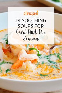 Food When Sick, Soup For Sick, Eat When Sick, Sick Food, Healing Soup, Spicy Soup, Best Soup Recipes, Comfort Soup, Easy Soups