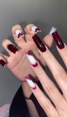 Nails Arts, Acrylic Toe Nails, Amazing Nails, Edgy Nails, Goth Nails, Colorful Nails, Latest Nail Art