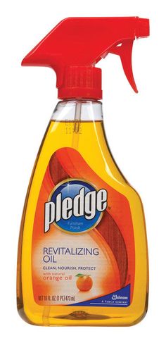 SC Johnson Pledge Orange Scent Revitalizing Oil Furniture Polish Spray 16 fl. oz. (Pack of 6) Johnson Wax, Orange Furniture, Housewares Store, Sc Johnson, Clean Kitchen Cabinets, Orange Glow, Orange Scent, Furniture Polish, Household Cleaning Supplies