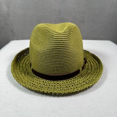 What Are You Buying: San Diego Hat Co Womens Straw Fedora Hat Os Green Brown Leather Band Boho New Condition: New With Tags - Please Note, Item Measurements Are Approximate. Please Compare The Flat Lay Measurements To Your Favorite Garments To Ensure Fit. Reasonable Offers Will Be Considered. Fast Shipping In The Usa Straw Fedora Hat, San Diego Hat, Straw Fedora, Fedora Hat, Green Brown, Leather Band, Green And Brown, Flat Lay, Fedora