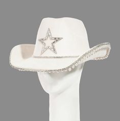 Rhinestone cowboy hat Western Style Hat With Bling And Curved Brim, Western Hats With Bling For Rodeo, Western Style Bling Hats For Rodeo, Western Bling Hat For Rodeo, Brimmed Hats With Rhinestones For Country Events, Festival Fedora Hats With Rhinestones, Country Style Rhinestone Hats For Rodeo, Western Wide Brim Hat With Bling, Rodeo Hat With Rhinestones And Curved Brim