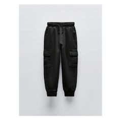 Elastic waistband pants. Adjustable front drawstring. Front pockets, back welt pockets, and side flap patch pockets. Cuffed hems. Baggy Solid Color Sweatpants With Cargo Pockets, Baggy Sweatpants With Cargo Pockets, Utility Sweatpants With Cargo Pockets, Utility Style Sweatpants With Cargo Pockets, Black Pants With Elastic Cuffs For Fall, Fall Sweatpants With Pockets, Utility Joggers With Cargo Pockets, Utility Style Sweatpants With Side Pockets For Fall, Utility Sweatpants With Side Pockets For Fall