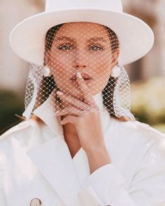 #weddingveil #weddinghat #fedorahat How To Be Classy, White Fedora Hat, White Fedora, Classy Lifestyle, Classy People, High Value Woman, Be Classy, Amal Clooney, Black Tie Gala