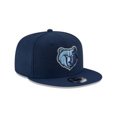 The Memphis Grizzlies Basic 9FIFTY Snapback features an embroidered Grizzlies logo at the front panels with a team color NBA logo above the snapback closure at the rear. Grizzlies Logo, New Era Beanie, Nba Outfit, Nba Logo, New Era Fitted, Nba Store, New Jersey Devils, Cap Style, Memphis Grizzlies