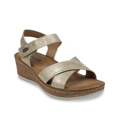 Good Choice-Vienna Wedge Sandal The Vienna wedge sandal from Good Choice features a versatile design that pairs with any warm weather look. The plush footbed and secure hook and loop strap keep you feeling your best. Journee Collection, Wedge Sandal, Hook And Loop, Vienna, Wedge Sandals, Warm Weather, Wedges, How Are You Feeling, Sandals