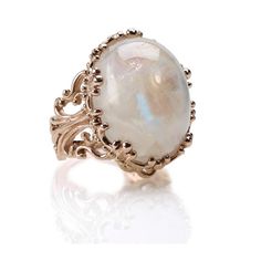 Rose Gold Moonstone Ring by Catherine Angiel. Vintage Engagement Rings NYC. Moonstone Rings Vintage, Gold Closet, Rose Gold Moonstone Ring, Nyc Engagement Rings, Gold Moonstone Ring, Moonstone Rings, Hello Kitty Jewelry, Diamond Rings Design, Rings Vintage