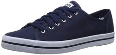 PRICES MAY VARY. Durable rubber outsole for added comfort Lace to toe sneaker with 6 eyelets Flat cotton tonal lace Soft breathable twill lining Cushioned footbed *Please note - Depending on inventory levels, you may receive product with slightly different labels. Rest assured, this is not a mistake—they are still the classic blue label sneakers you know and love. Keds Sneakers, Skechers Bobs, Mid Heel Shoes, Mia Shoes, Keds Shoes, Women Oxford Shoes, Skechers Women, Sneakers Online, Slingback Sandal