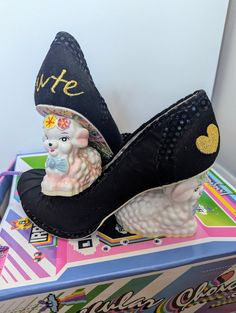 Very rare Famalamb design Irregular Choice shoes UK Size 6. No box I'm afraid  and a slight scuff on the right shoe - as seen in the photos. Irregular Choice Shoes, My Aesthetic, Irregular Choice, Womens Pumps, I'm Afraid, Shoes Uk, Womens Heels, Pump Shoes, Women's Pumps