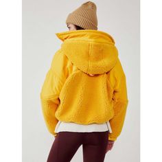 Sold Out Fast Warm And Stylish 3 Season C02092315cm(28) Line Thru Name To Prevent Store Returns Yellow Oversized Hooded Outerwear, Athleisure Fleece Jacket For Cold Weather, Athleisure Fleece Jacket For Cold Weather And Fall, Athleisure Fleece Jacket For Fall, Fall Athleisure Fleece Jacket For Cold Weather, Yellow Winter Outerwear For Streetwear, Yellow Hooded Jacket For Fall Streetwear, Yellow Winter Outerwear For Cold Weather, Yellow Long Sleeve Hooded Jacket For Winter