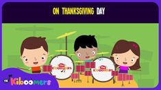 the kids are playing drums on thanksgiving day