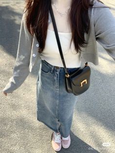 Simple Casual Outfits, Simple Style Outfits, Korean Outfit Street Styles, Everyday Fashion Outfits, Casual Day Outfits, Easy Trendy Outfits