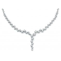 6 Carats Round Diamond Women Jewelry Necklace Solid White Gold 14K | HarryChadEnt.com Diamond Chains Women, Delicate Diamond Necklace, Fancy Watches, Diamond Earrings Studs Round, Dainty Diamond Necklace, Round Diamond Engagement Rings, White Gold Necklaces, White Gold Diamond Rings, Women Diamond