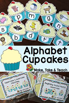 the alphabet cupcakes make and teach game