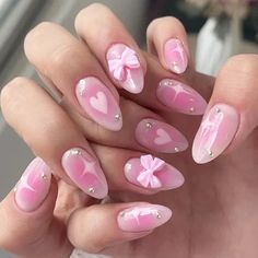 49695344263467 Birthday Nail Designs, Ootd Instagram, Easy Nails, Girly Acrylic Nails, Fake Nails With Glue, White Nail, Gradient Nails, Birthday Nails, Stick On Nails