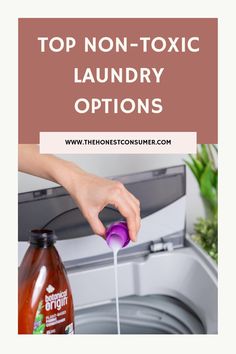 sustainable laundry detergent options Laundry Detergent Brands, Detergent Brands, Natural Laundry Detergent, Fresh Clothes, Toxic Products, Natural Laundry, Positive Changes, Toxic Free, Clean Living