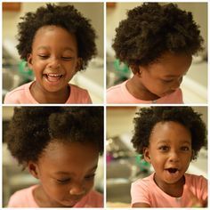 Discussing the hair care regimen of an African American toddler, Age 2! Our routine consists of washing her hair every 7 - 10 days. Wash day is prime time to do a twist out. Daily, if the hair is not styled in a twist out, braids, etc. then I'm using a detangler, moisturizer and a sealant (i.e., oil) to style her hair in ~10 - 15 minutes in the morning from detangler application to finished style. Read more about what's done at night and to check out the list of products used. Hair Care Regimen, Natural Hair Care Tips, Toddler Hairstyles Girl, Twist Out, Toddler Age, African American Hairstyles, Toddler Hair