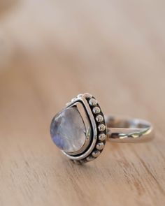 Moonstone ~ Sterling Silver 925 ~ Handmade ~ Gemstone ~ Statement ~ Everyday ~ Solitaire ~ Hippie ~Bohemian~June Birthstone~ Stacking 》D E T A I L S《 ✦ M E T A L : Sterling Silver 925 ✦ S T O N E : Moonstone ✦ B I R T H S T O N E : June ( Moonstone ) 💎 Because of the name, this stone always had a strong connection with the magic of the moon. The moonstone is known as a protection for travelers, a gift of love & passion and a path to wisdom. ✧ Please note natural gemstones are unique and may Bohemian Sterling Silver Moonstone Ring, Bohemian Jewelry With Large Moonstone, Bohemian Moonstone Jewelry With Large Stone, Bohemian Sterling Silver Gemstones, Bohemian Moonstone Jewelry With Teardrop Shape, Bohemian Jewelry With Adjustable Round Stone, Silver Moonstone Jewelry For Festival, Bohemian Moonstone Ring With Large Stone For Gift, Bohemian Moonstone Ring With Large Stone As Gift