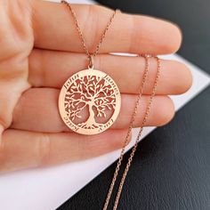 Custom Family Tree Necklace, Personalized Name Necklace, Kids Custom Name Jewelry, Multiple Names Necklace, Gift for Family, Gift for Mom, P E R S O N A L I Z E D ∙ J E W E L R Y ❤ Handmade with love ❤ 🧿 Welcome to GDjeweltr. All our jewelery is made by handmade in our workshop as custom. The most unique gift you can find for you and your loved ones ♥ Please take a look my store to see our handmade necklaces, rings, earrings and bracelets collection. ⭐ Item Details: * Material: High Quality Sol Unique Personalized Necklace For Mother's Day, Customized Rose Gold Jewelry For Mom, Customized Rose Gold Jewelry Gift For Mom, Cadmium-free Necklace For Mother's Day Gift, Handmade Round Jewelry As Gift, Handmade Round Jewelry For Gift, Handmade Stainless Steel Necklace For Personalized Gift, Personalized Nickel Free Rose Gold Necklace, Nickel-free Rose Gold Necklace For Personalized Gifts