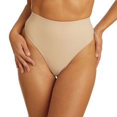 This firm control contemporary high waist thong from Naomi & Nicole Shapewear features a new lightweight, sleek fabric which feels great on your body. The no-sew comfy waistband won't dig in, stays in place, and creates a clean, flat look. Designed to be your everyday sleek essential. This firm control contemporary high waist thong from Naomi & Nicole Shapewear features a new lightweight, sleek fabric which feels great on your body. The no-sew comfy waistband won't dig in, stays in place High Waist Smoothing Shapewear For Summer, High-waist Smoothing Shapewear For Summer, Solid High-cut Leg Shapewear For Summer, Summer High-cut Leg Shapewear, Contoured Solid Shapewear With Smoothing Details, Contoured Full Coverage Smoothing Shapewear, Summer Solid Color High-cut Leg Shapewear, Solid Summer Shapewear With High-cut Leg, Solid High-cut Smoothing Swimwear