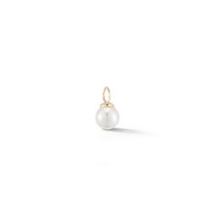 14kt Gold Pearl Charm Finally you can shop the pearl charm on its own. Add to huggies, hoops or even loop a chain through for a pendant. The pearl charm is an essential. 14kt Yellow Gold 6mm Cultured Freshwater Pearls Made in New York Classic Huggie Jewelry With Pearl Charm, Elegant Everyday Pearl Charm, Elegant Pearl Charm, Elegant Pearl Charm For Everyday, Elegant Everyday White Charms, Elegant White Charms For Everyday, Elegant Yellow Gold Pearl Charm, Nova York, Pearl Charms