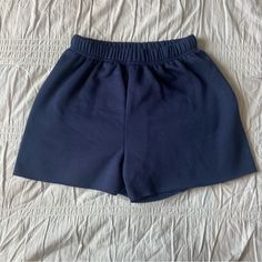 New, Never Worn, And Will Come In Original Packaging! Navy Blue High Waisted Sweat Shorts From Shein Size Medium! I Have A Matching Sweatshirt On My Page That I Will Discount Together :) Navy Shorts With Pockets For Loungewear, Navy Loungewear Shorts With Pockets, Navy Short Bottoms With Elastic Waistband, Blue Shorts With Elastic Waistband For Day Out, Navy Shorts With Elastic Waistband For Spring, Navy Stretch Shorts, Casual Navy Bottoms With Short Inseam, Navy Relaxed Fit Bottoms, Short Length, Navy Shorts For Spring With Short Inseam