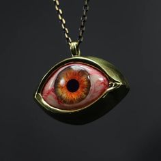 Hazel Evil Eye Talisman Pendant, Handmade Eye Jewelry, Hazel Eye Necklace, Punk Gothic Necklace, Glass Eye Jewelry, Realistic Eye Jewelry - Etsy Turkey Glass Eye Jewelry, Deep Blue Eyes, Eyes Necklace, Luxury Jewelry Box, Necklace Evil Eye, Talisman Pendant, Realistic Eye, Gothic Necklace, Bronze Jewelry