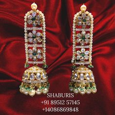 Diamond Hanging Earrings, Silver Jewelry Indian, Silver Market, Jewellery Board, Diamond Chandelier, Jewelry Designing, Silver Jewellery Indian, South Indian Jewelry, Ear Ring