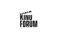 a black and white logo with the words'kinu forum'written in bold font